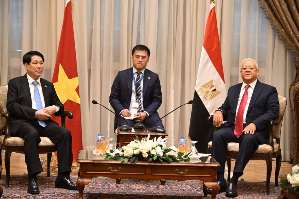 رئيس مجلس النواب المصري يشيد بمواقف فيتنام الداعمة للقضايا العربية