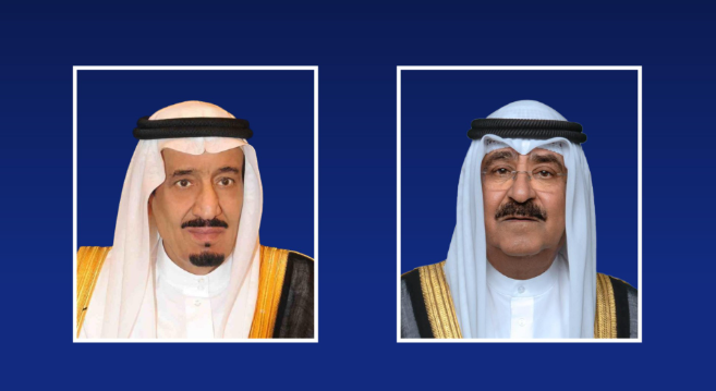 سمو أمير البلاد يعزي خادم الحرمين الشريفين بوفاة الأمير الوليد بن خالد بن طلال بن عبدالعزيز آل سعود