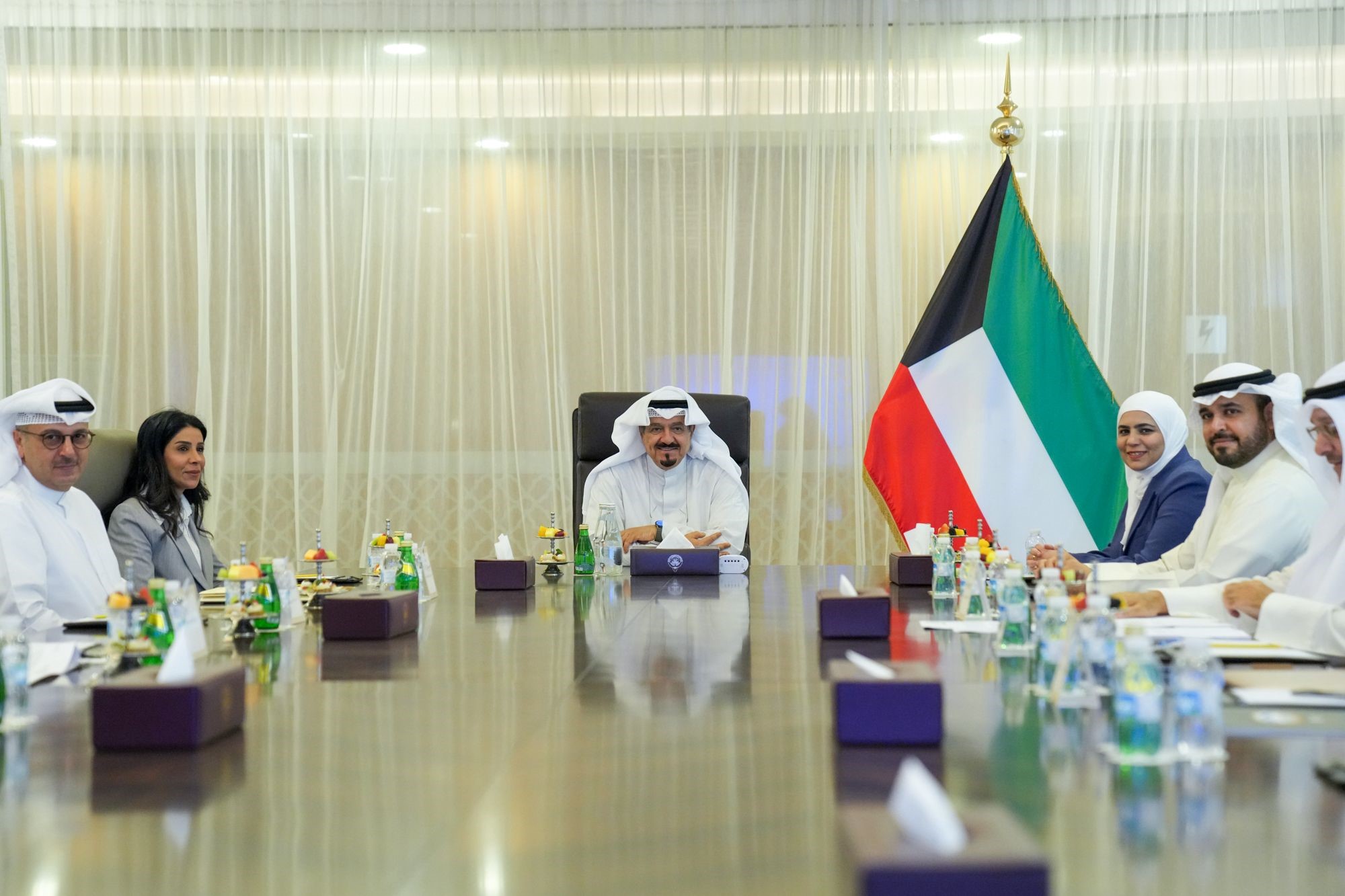 سمو رئيس مجلس الوزراء يترأس اجتماعا للجنة الوزارية لمتابعة الاتفاقيات الموقعة بين حكومتي الكويت والصين