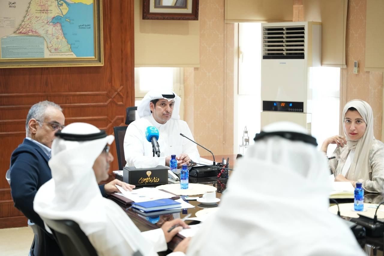 وزير الإعلام والثقافة يبحث الاستعدادات الخاصة بالدورة ال48 من معرض الكويت الدولي للكتاب