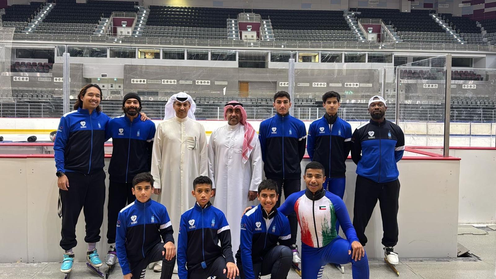  منتخب الكويت للتزلج السريع على الجليد يختتم معسكره التدريبي في قطر استعدادا لبطولتي أستراليا وهنغاريا الدوليتين